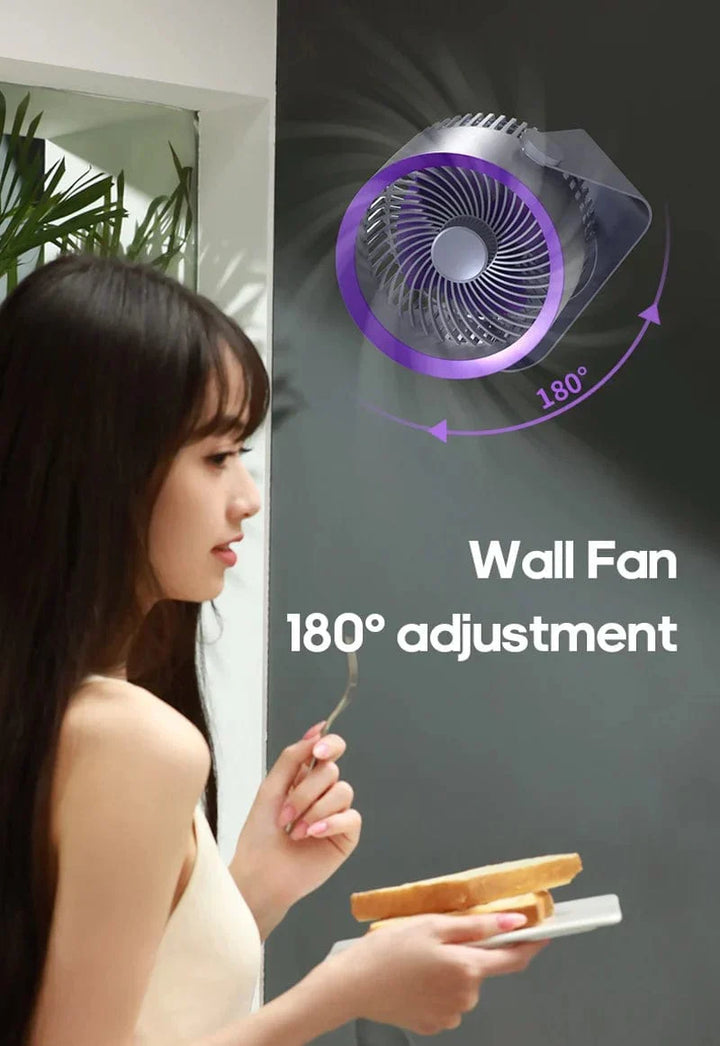 KINSCOTER Multifunctional Electric Fan Circulator Wireless Portable Home Quiet Ventilator Desktop Wall Ceiling Fan Air Cooler | Kalsten