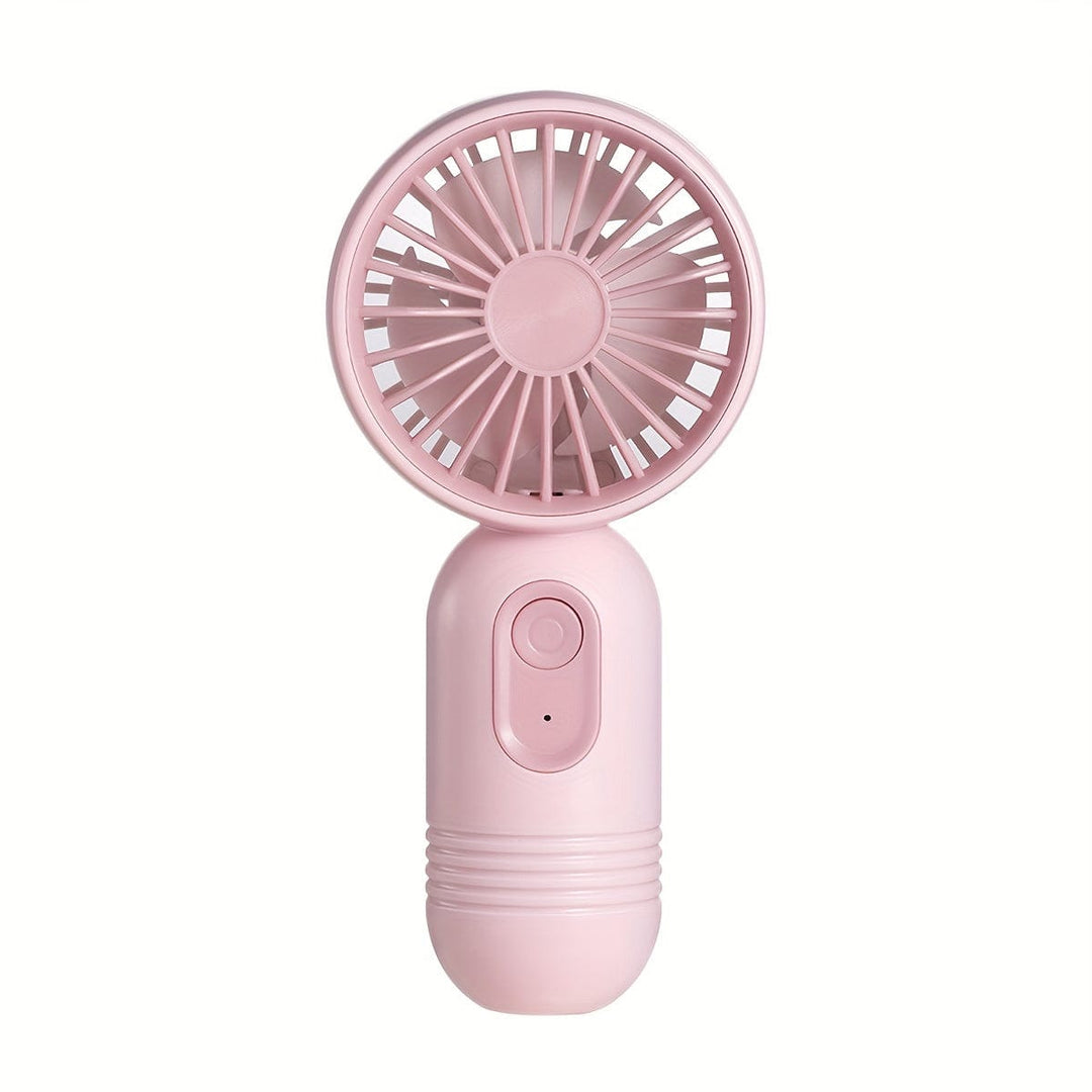 Planet Gates 1PC Mini Portable Fan, USB Rechargeable, With 3 Speeds - Handheld Fan For Men And Women - Perfect For Office, Outdoor, Travel, And Camping