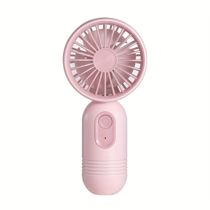 Planet Gates 1PC Mini Portable Fan, USB Rechargeable, With 3 Speeds - Handheld Fan For Men And Women - Perfect For Office, Outdoor, Travel, And Camping