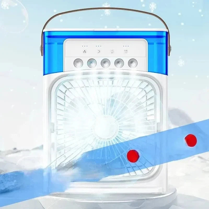 Portable Humidifier Fan Air Conditioner Household Small Air Cooler Hydrocooling Portable Air Adjustment For Office 3 Speed Fan | Kalsten