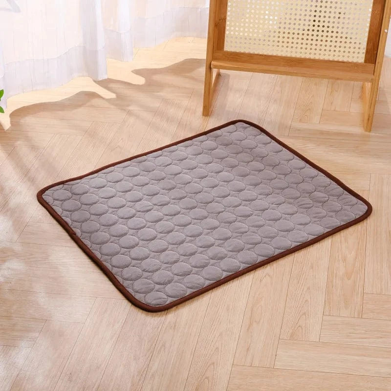 Summer Cooling Pet Mat Gel Ice Pad for Dogs Cats Breathable Soft Kennel Bed Non-Slip Hot Weather Cool Pad Pet Supplies | Kalsten