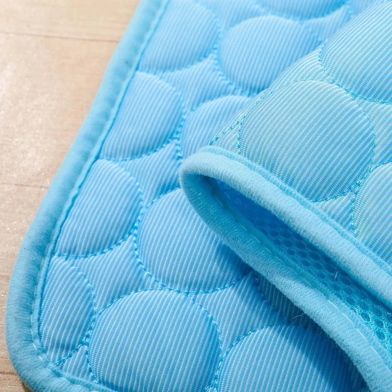 Summer Cooling Pet Mat Gel Ice Pad for Dogs Cats Breathable Soft Kennel Bed Non-Slip Hot Weather Cool Pad Pet Supplies | Kalsten