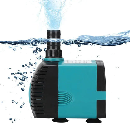 Ultra-Quiet 3-60W Submersible Water Fountain Pump Filter Fish Pond Aquarium Water Pump Tank Fountain EU US 220V-240V | Brehn