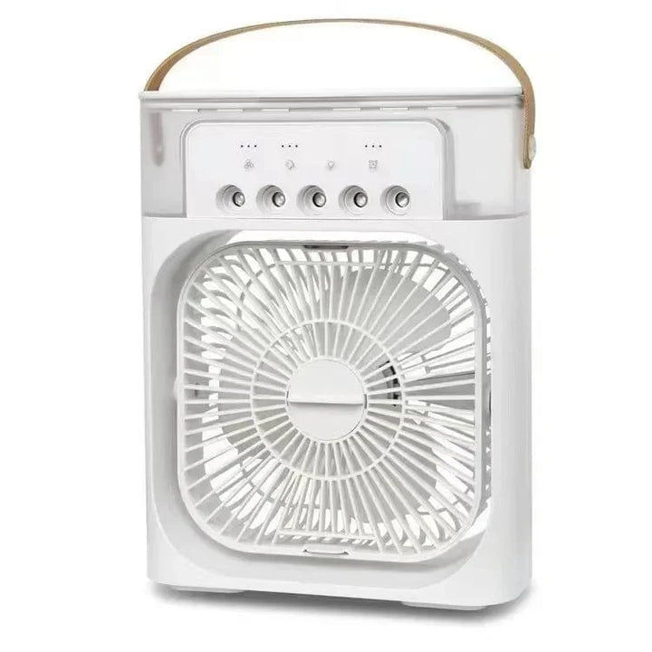 Planet Gates Portable Humidifier Fan AIr Conditioner Household Small Air Cooler Hydrocooling Portable Air Adjustment For Office 3 Speed Fan