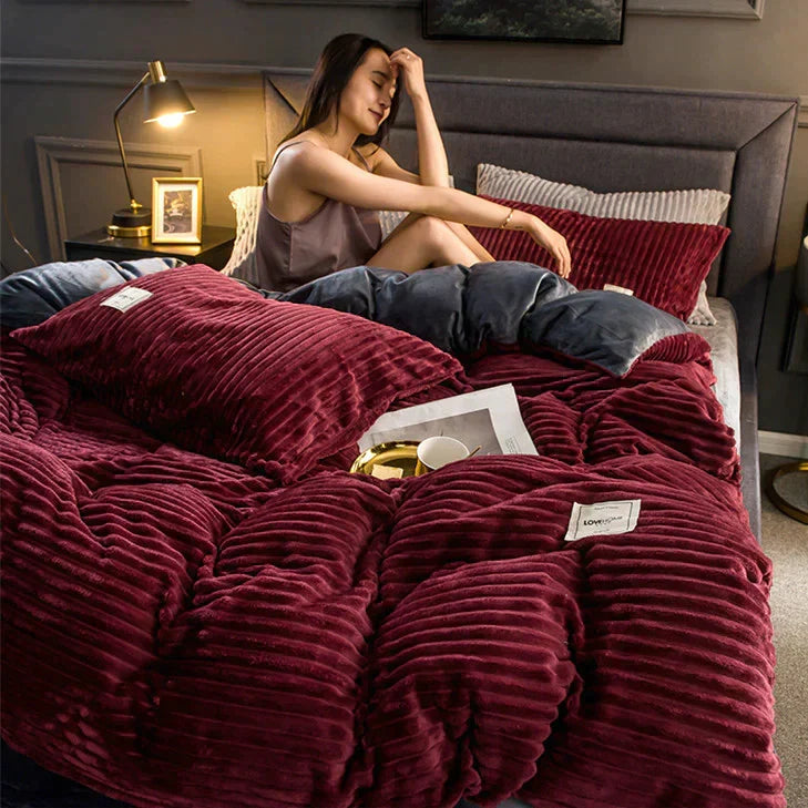 Soft Plush Fleece Blanket for Bed Kalsten