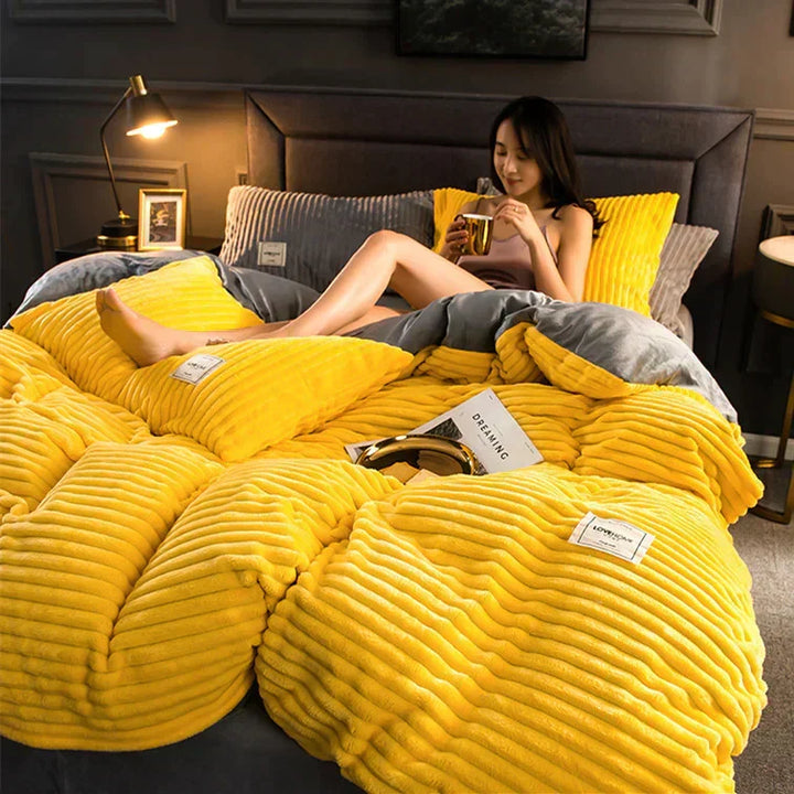 Soft Plush Fleece Blanket for Bed Kalsten