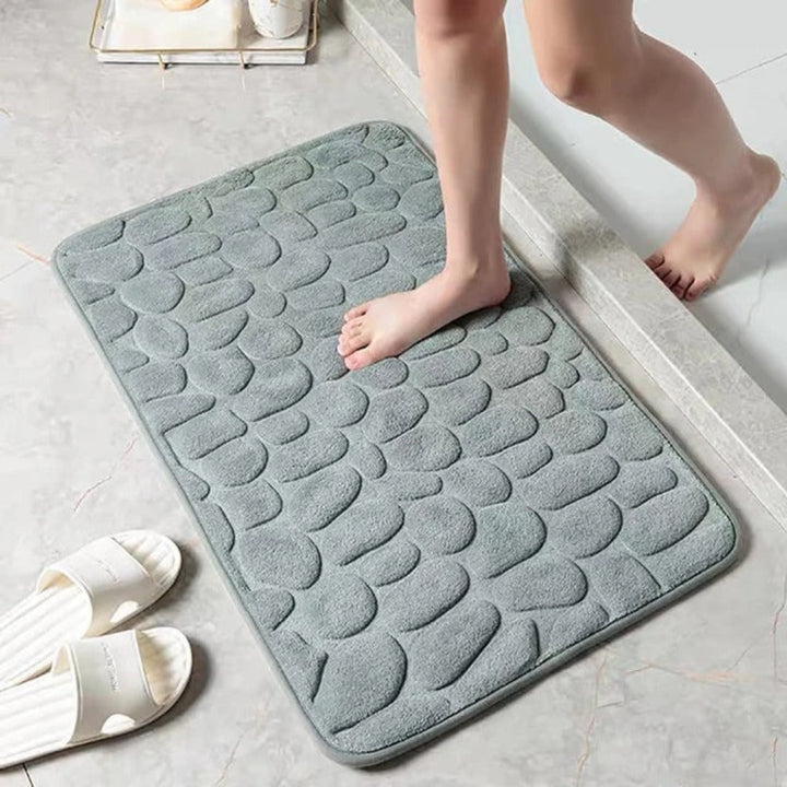 Non-Slip Memory Foam Bath Mat Set Kalsten