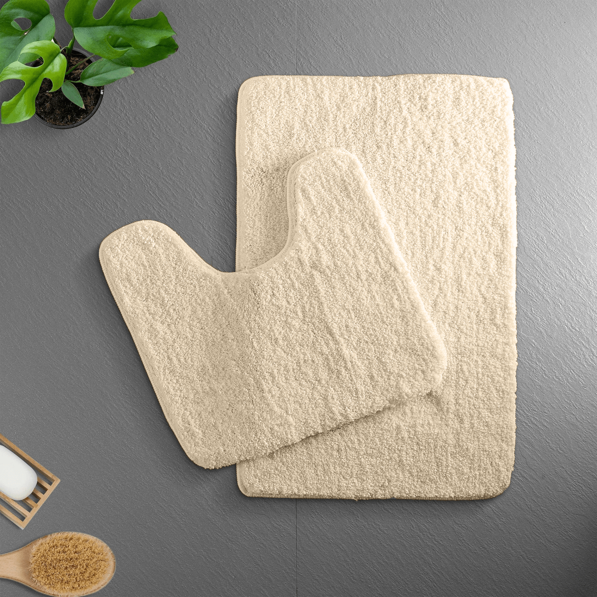 Skanto Skanto | VeluSoft Plush Microfiber Bath Mat | Quick-Absorbent, Non-Slip Bath Rug for Comfort and Safety