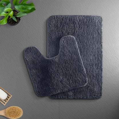 Skanto Skanto | VeluSoft Plush Microfiber Bath Mat | Quick-Absorbent, Non-Slip Bath Rug for Comfort and Safety
