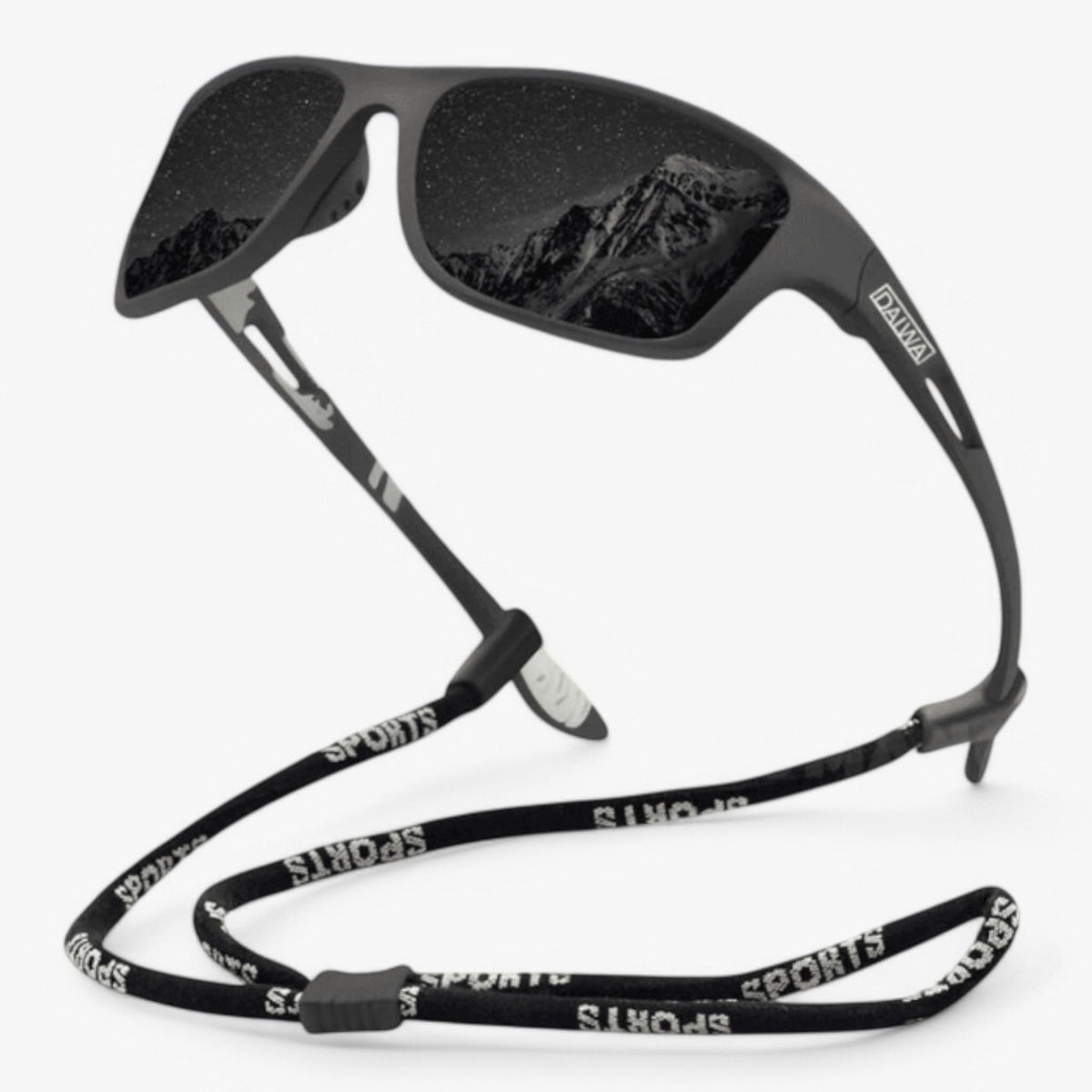 Polarized sports sunglasses for outdoor activities