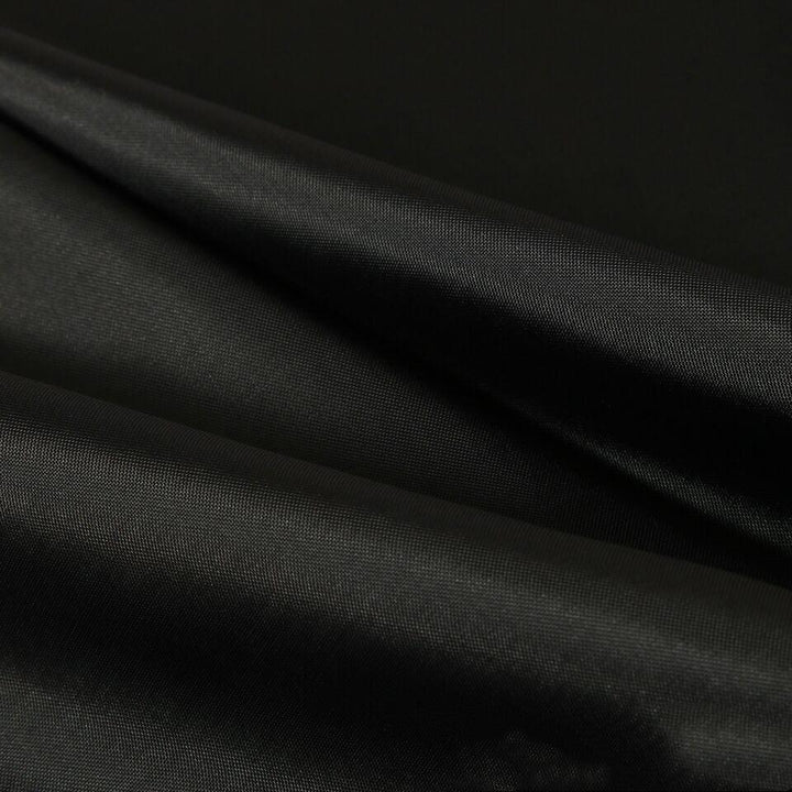 Kalsten | Waterproof black polyester shower curtain with various size options