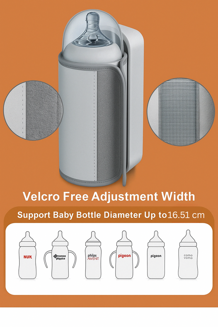 Kalsten | Portable Baby Bottle Warmer with Temperature Control - WarmEase