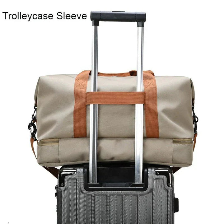 Kalsten | FITVOY DUFFEL – Lightweight Gym & Travel Bag with Shoe Compartment and Wet-Dry Separation