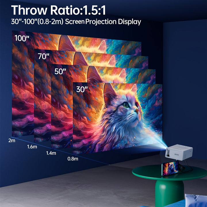 Kalsten | Projector Portable Mini Home Cinema Display