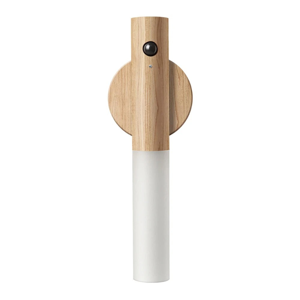 Portable Wooden LED Wall Lamp – Wireless Kalsten