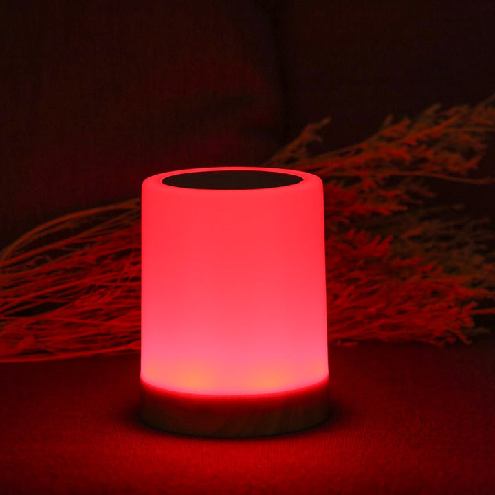 Wood Base Touch Control LED Table Lamp Kalsten