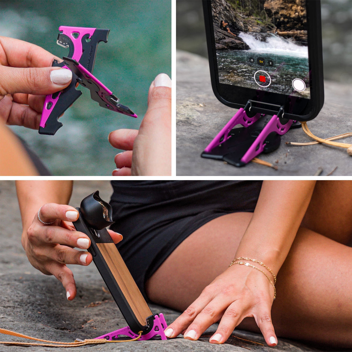 Skanto | Portable Phone Stand for Perfect Photos - SnapFold