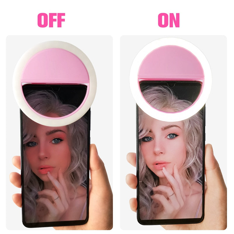 Kalsten | Portable Selfie Ring Light - GlowSnap