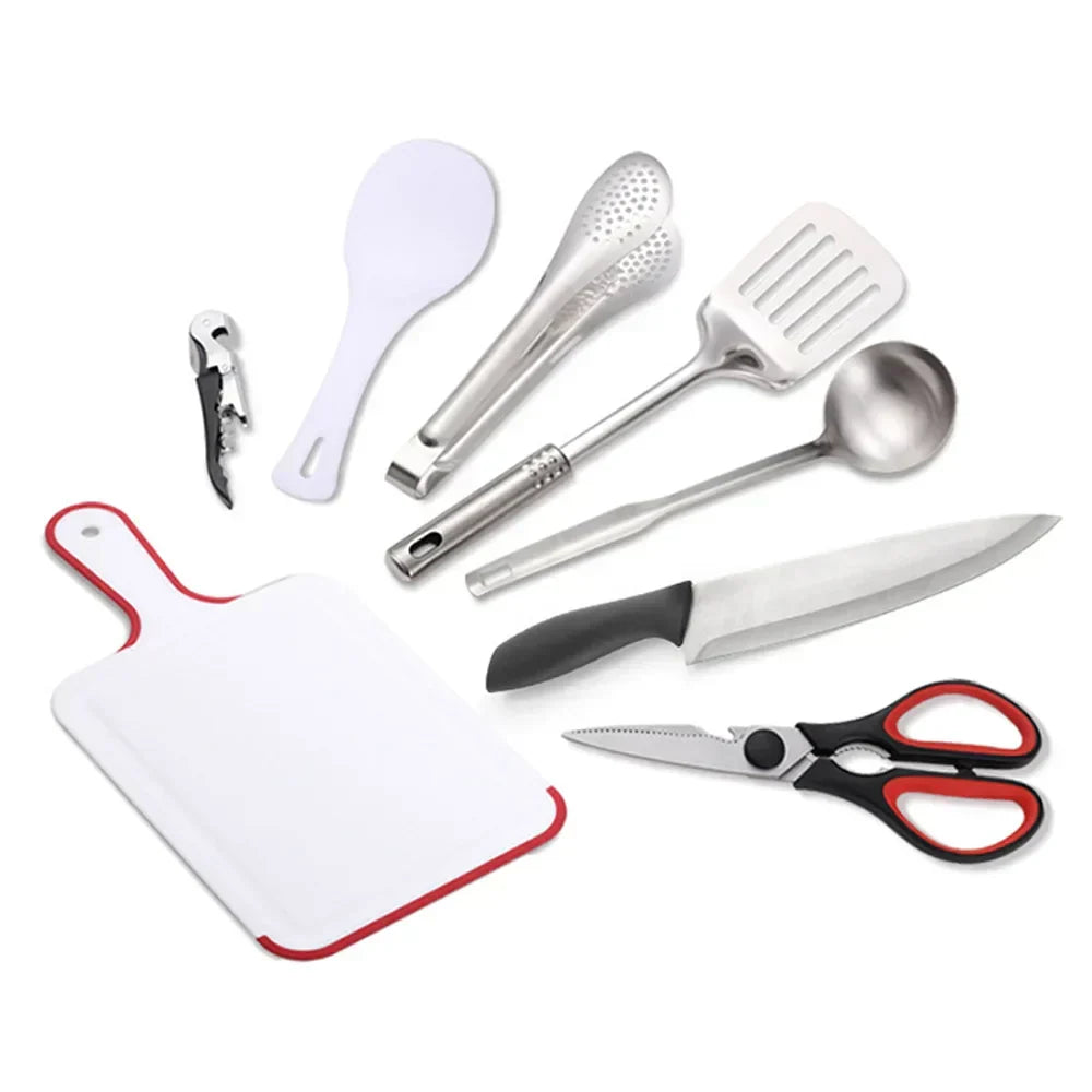 Portable stainless steel outdoor kitchen set - CampMate