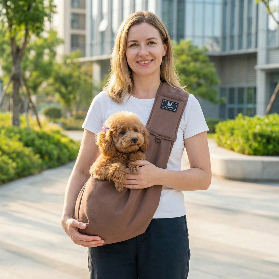 Portable Dog Shoulder Backpack – Breathable, Water-Resistant & Secure Kalsten