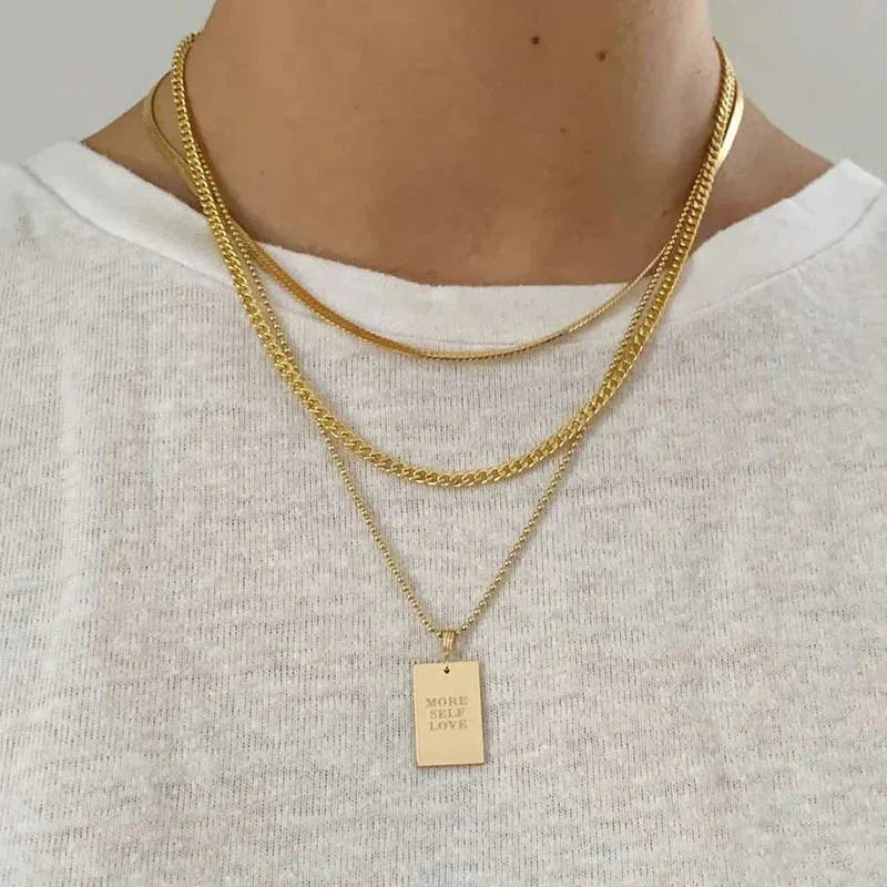 Kalsten | Positive Affirmation Engraved Necklaces