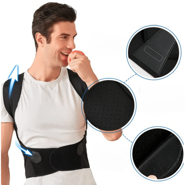 Kalsten | PostureFlex – Adjustable Posture Corrector for Back & Shoulders