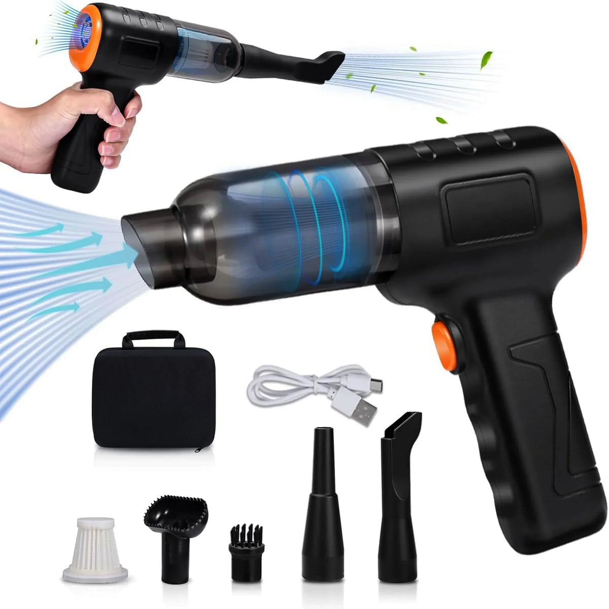 BowLift | Handheld Car Vacuum Cleaner Cordless Powerful