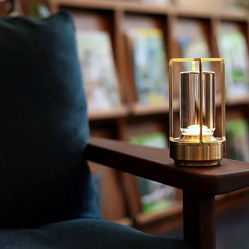 Waterproof and Portable Crystal Table Lamp - AuroraGlow | Kalsten