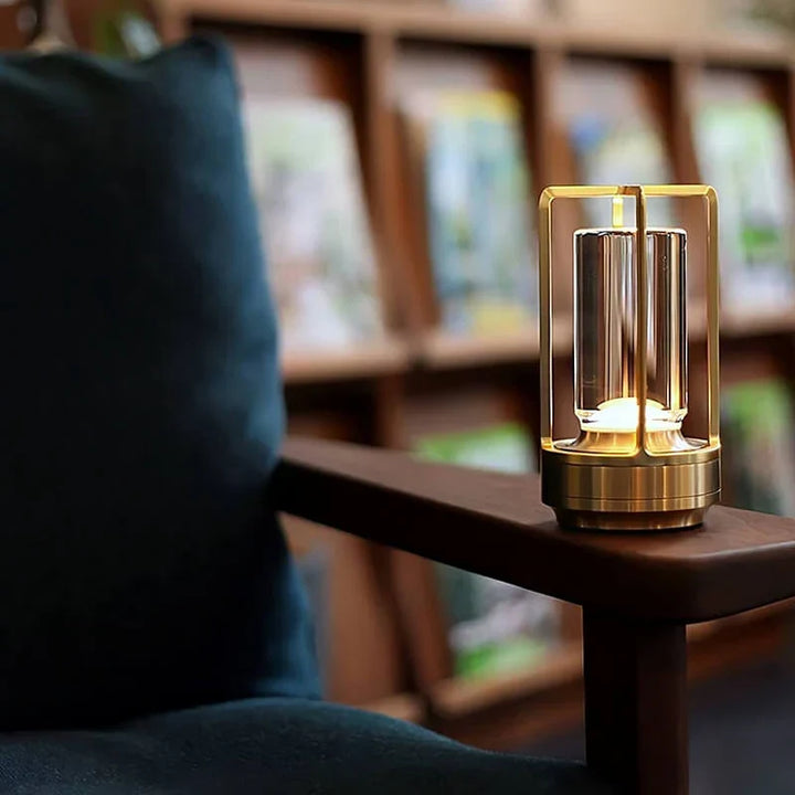 Waterproof and Portable Crystal Table Lamp - AuroraGlow | Kalsten