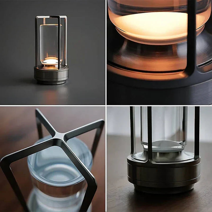 Waterproof and Portable Crystal Table Lamp - AuroraGlow | Kalsten