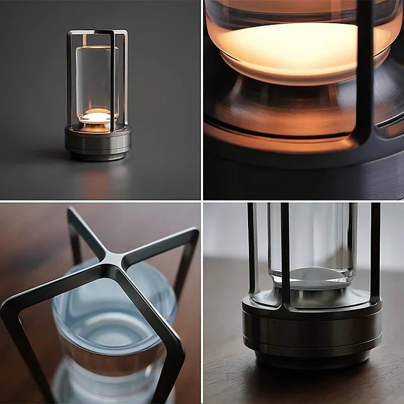 Waterproof and Portable Crystal Table Lamp - AuroraGlow | Kalsten