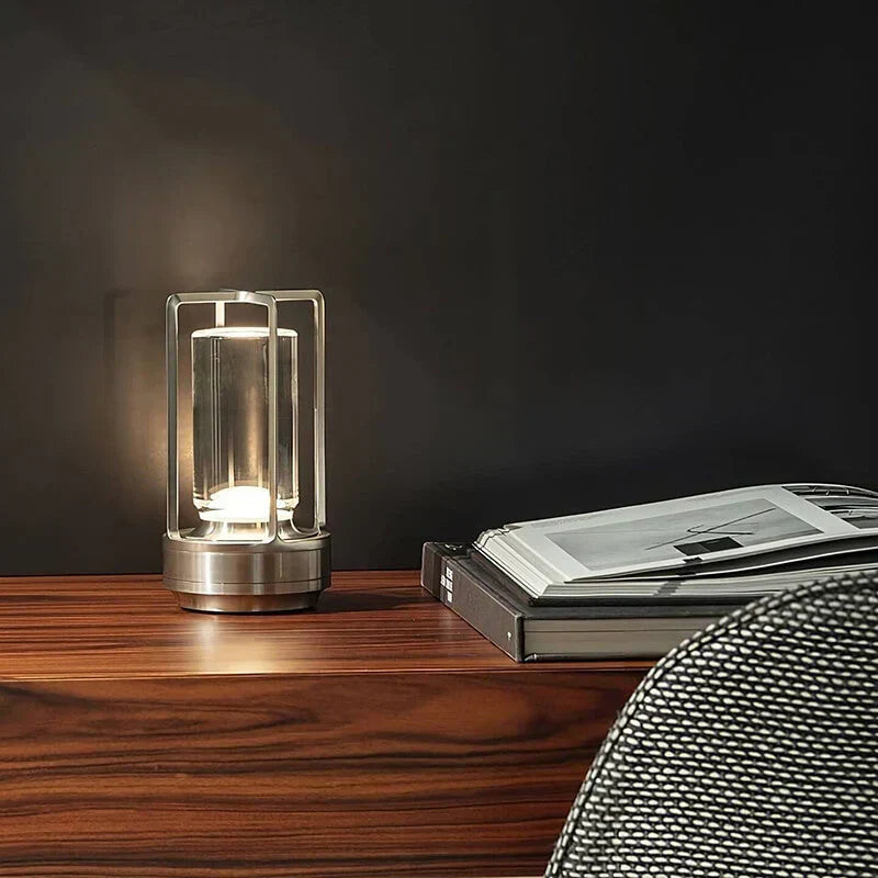 Waterproof and Portable Crystal Table Lamp - AuroraGlow | Kalsten