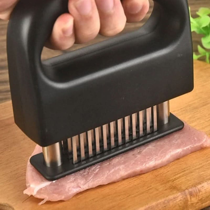 Kalsten | Meat Tenderizer with 48 Stainless Steel Blades – Easy & Safe Use