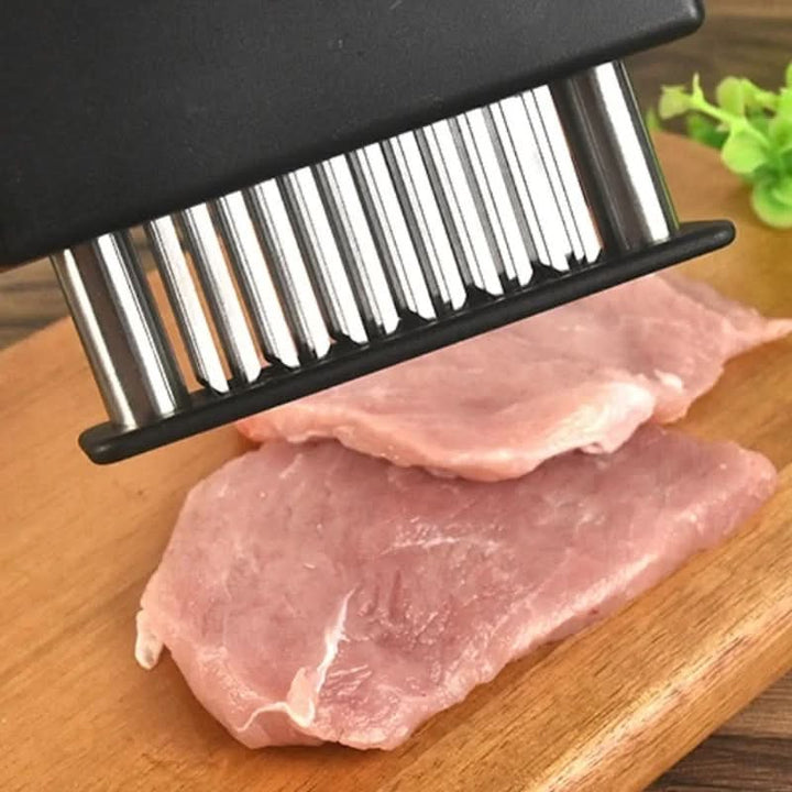 Kalsten | Meat Tenderizer with 48 Stainless Steel Blades – Easy & Safe Use