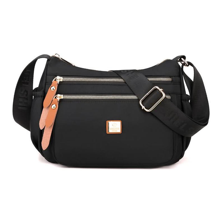 Kalsten | Lightweight Nylon Shoulder Bag with Pockets
