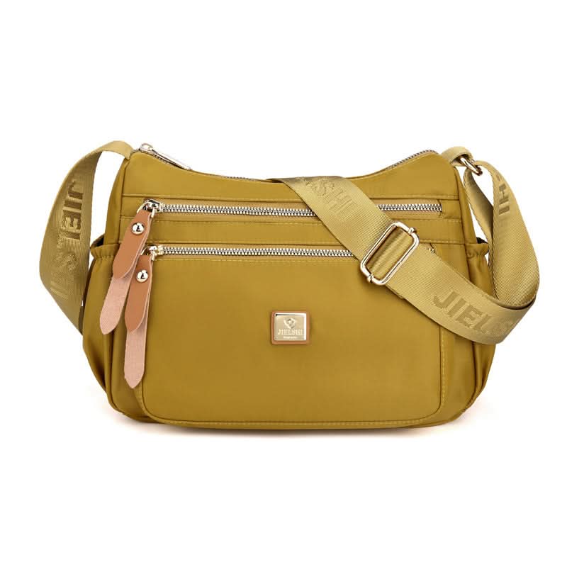Kalsten | Lightweight Nylon Shoulder Bag with Pockets