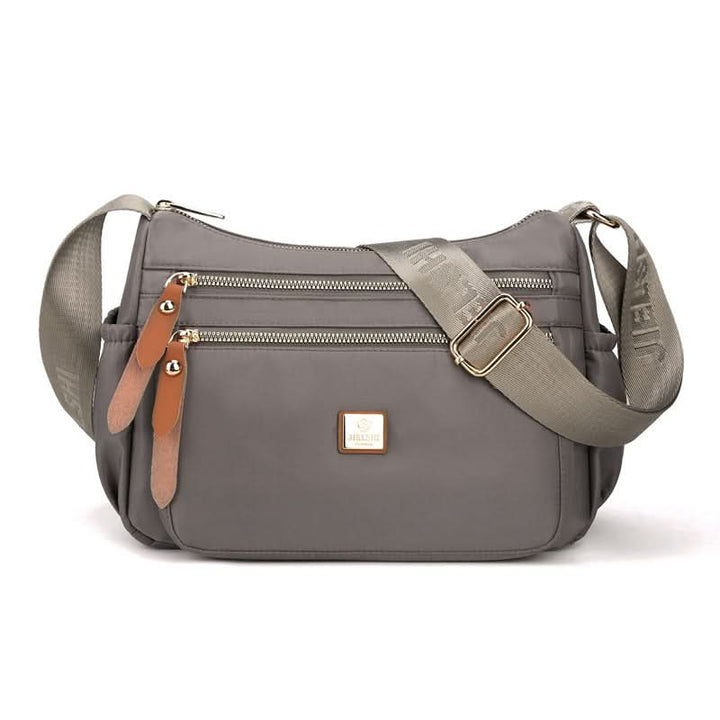 Kalsten | Lightweight Nylon Shoulder Bag with Pockets