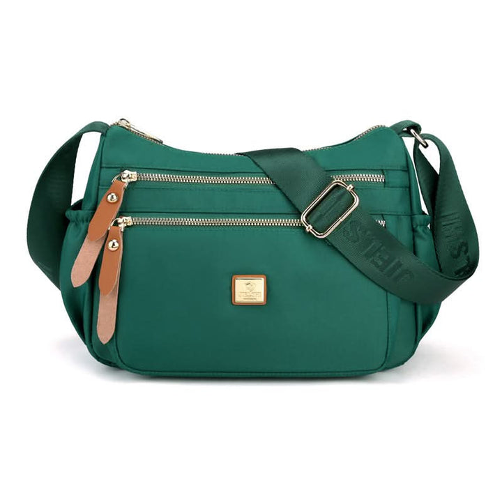 Kalsten | Lightweight Nylon Shoulder Bag with Pockets
