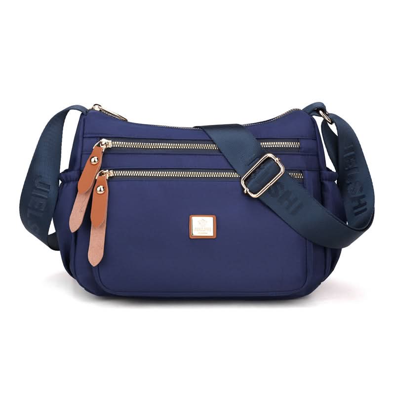 Kalsten | Lightweight Nylon Shoulder Bag with Pockets