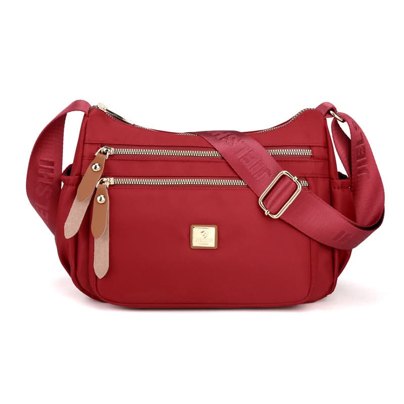 Kalsten | Lightweight Nylon Shoulder Bag with Pockets