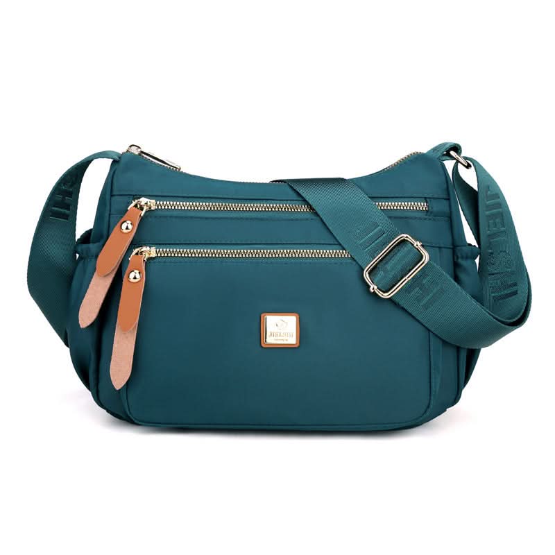 Kalsten | Lightweight Nylon Shoulder Bag with Pockets