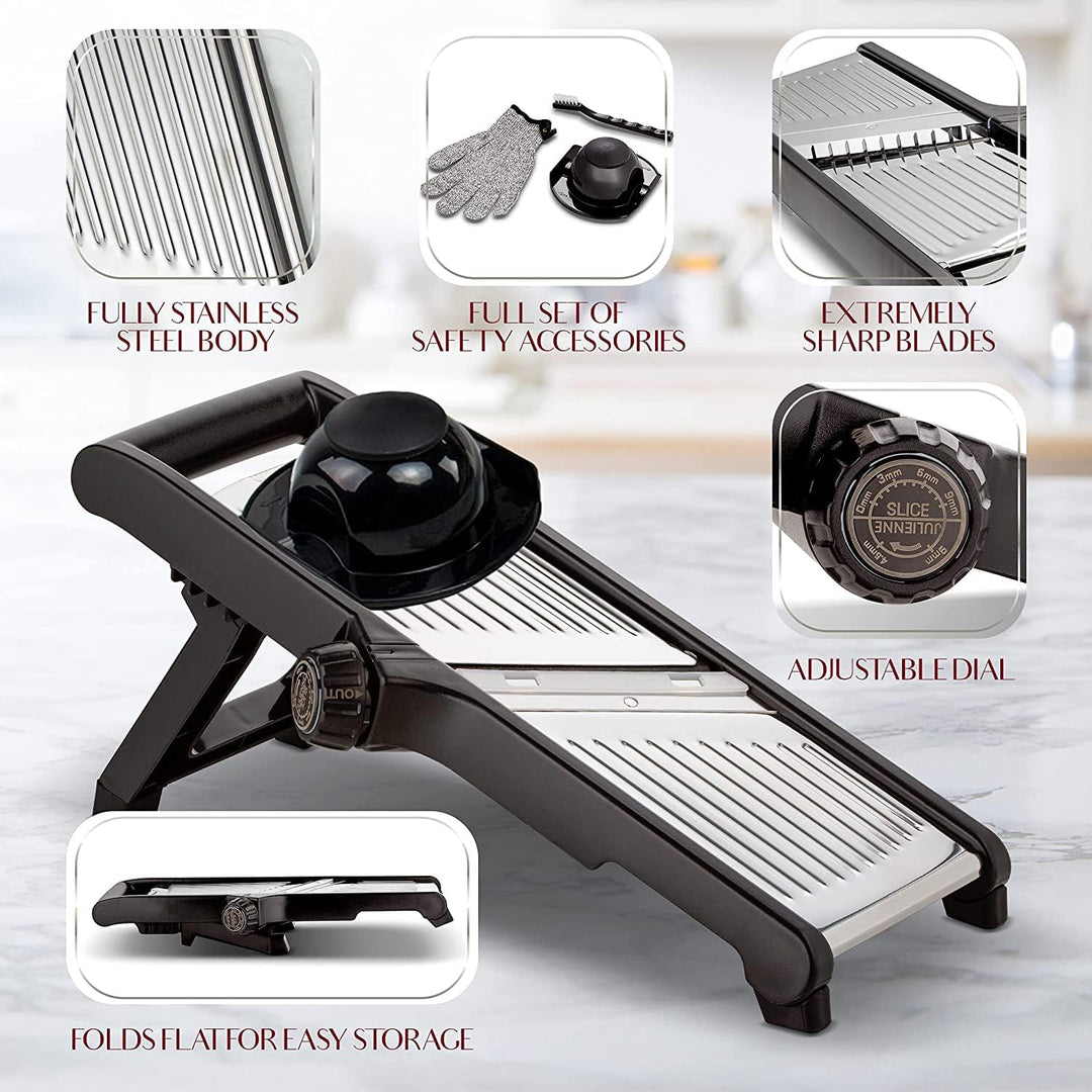Kalsten | Premium food slicer with cut-resistant gloves