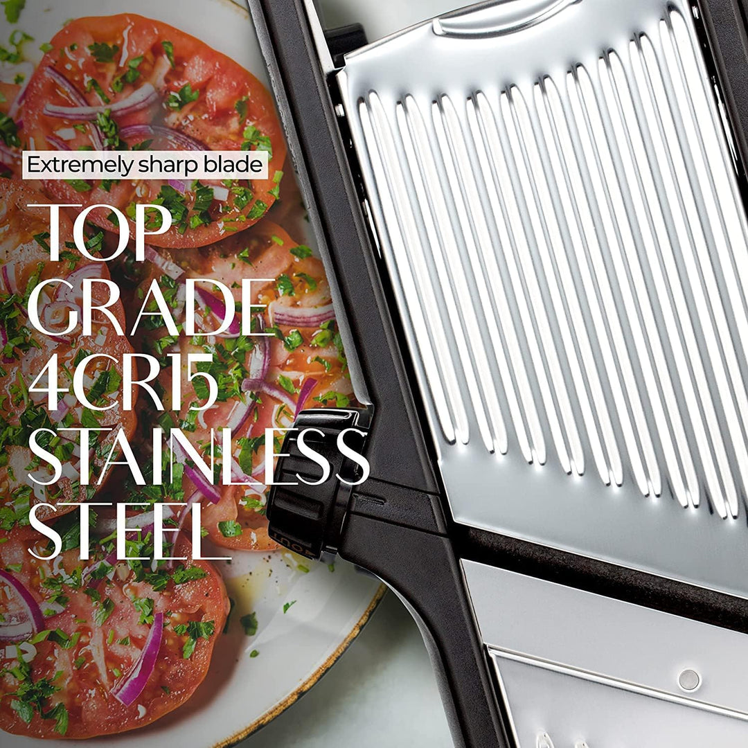 Kalsten | Premium food slicer with cut-resistant gloves