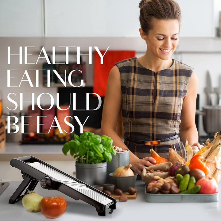Kalsten | Premium food slicer with cut-resistant gloves