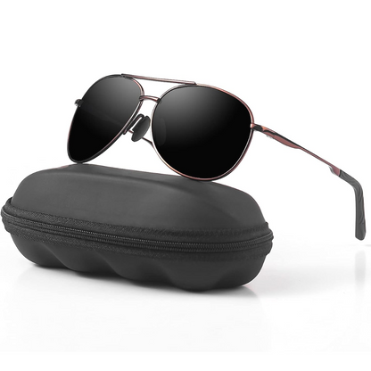 Skanto | Joey Polarized Aviator Sunglasses with UV400 Protection