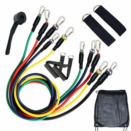 Skanto | Resistance Band Set | Full Body Strength Training | Multicolor