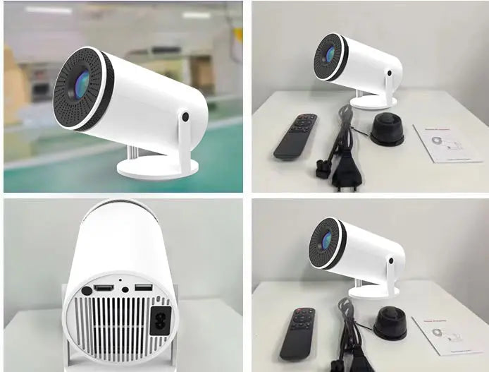 VisionCast 130X – Portable Mini Projector with Android 12 and 130 Inch Projection | Kalsten