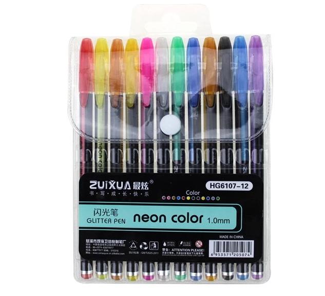 Glitterly - Colored Glitter Gel Pens | Kalsten