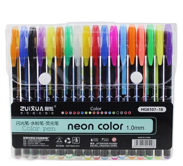 Glitterly - Colored Glitter Gel Pens | Kalsten