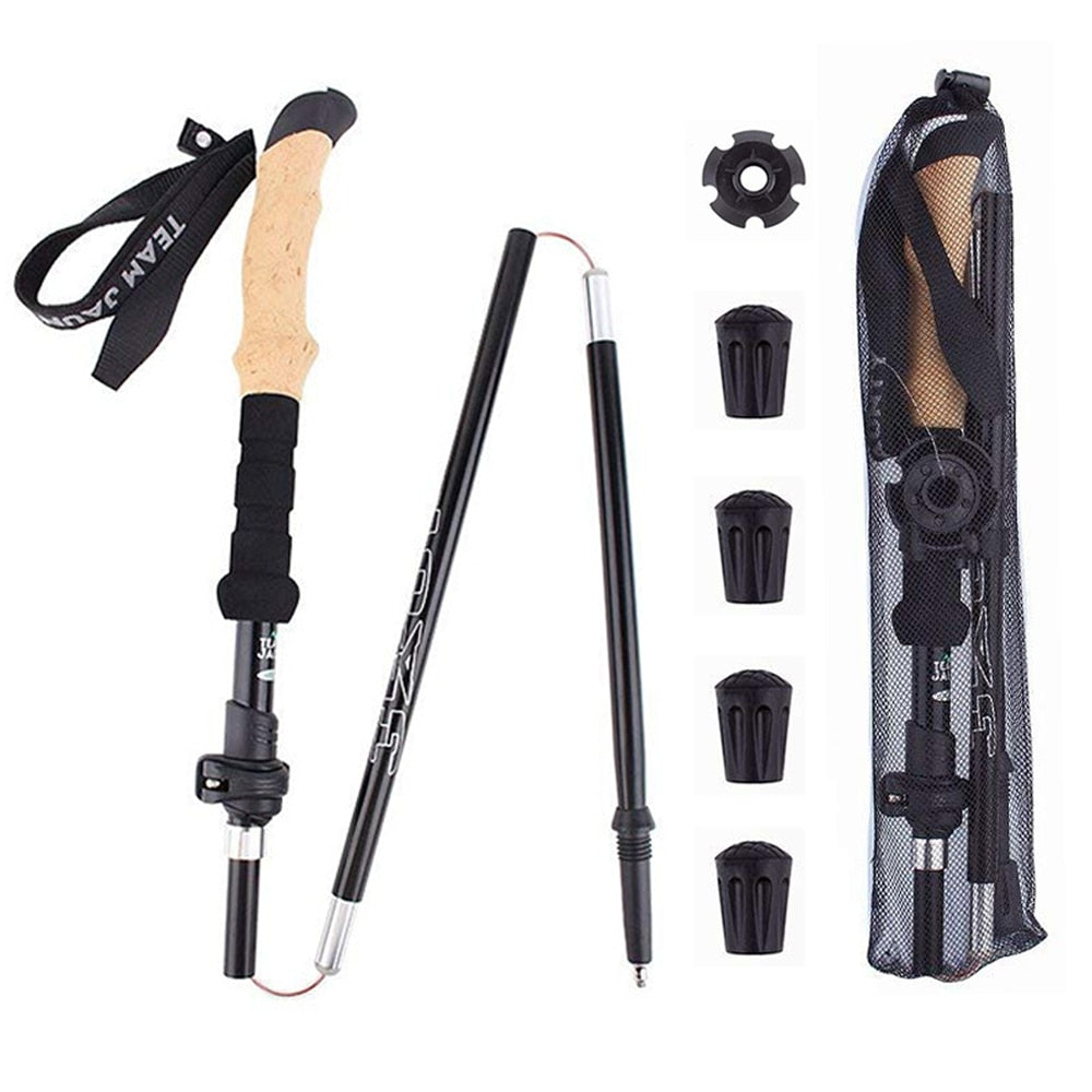 Collapsible Ultralight Telescopic Hiking Stick | Kalsten